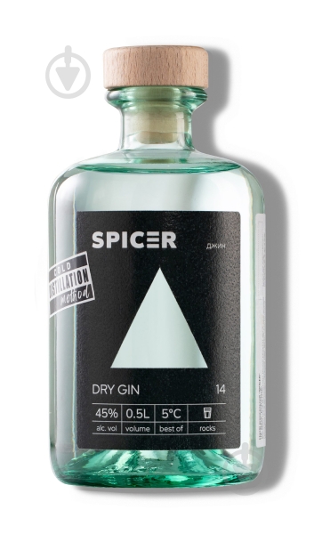 Джин SPICER Классический 0,5 л - фото 1 Джин SPICER Классический 0,5 л - фото 1