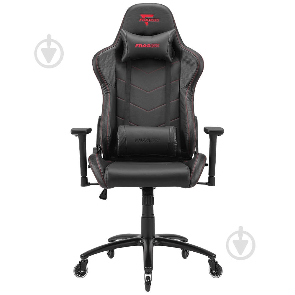 Кресло игровое FRAGON 3x Series черный - фото 1