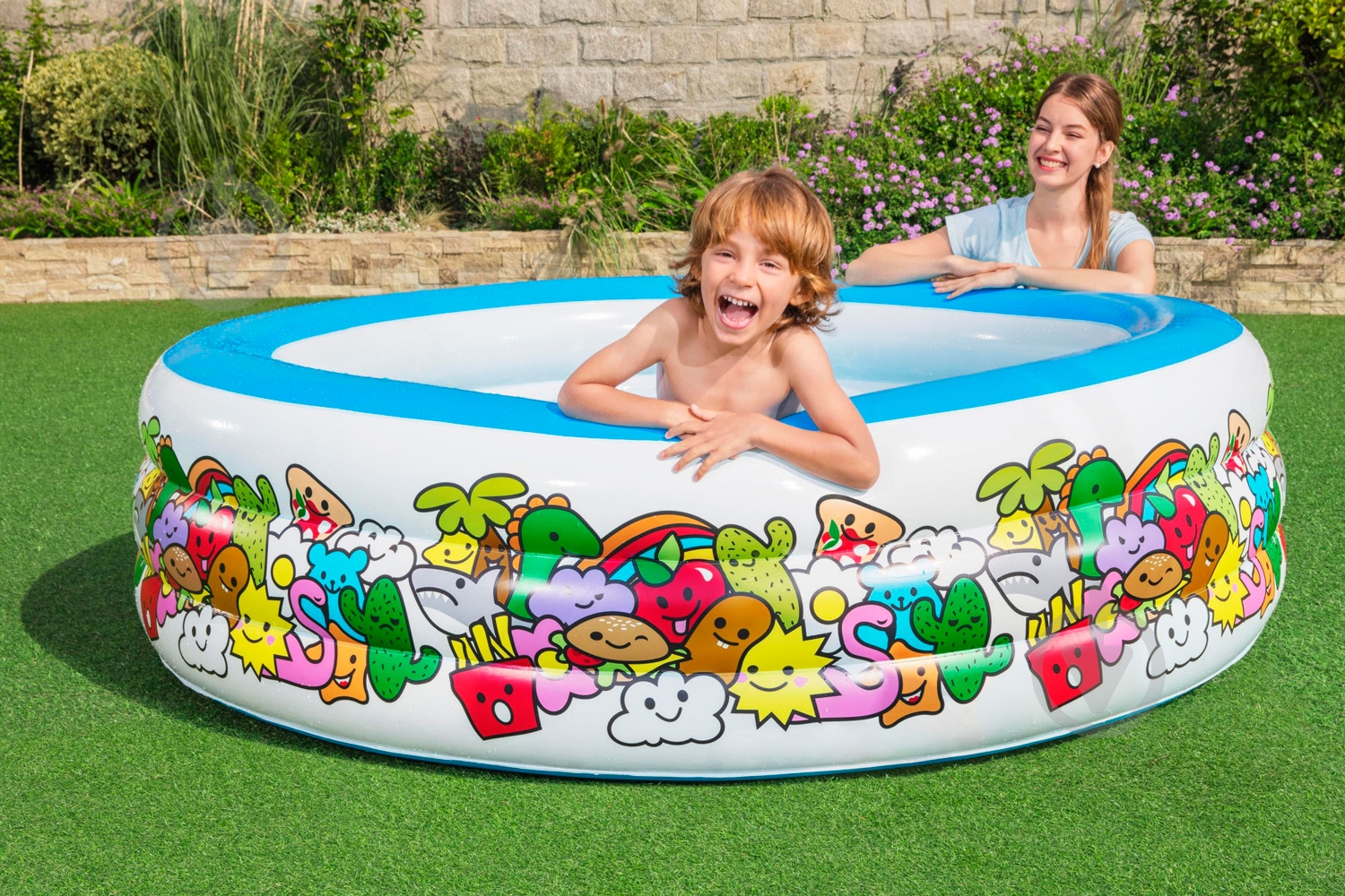 Бассейн надувной Bestway Play pool 196х53 см - фото 13