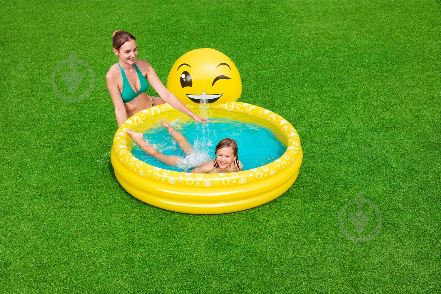 Бассейн надувной Bestway Emoji 165х144х69 см - фото 5