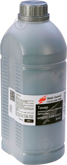 Тонер Static Control HP/Canon universal (MPTCOL-500B-KOS-P) black - фото 1 Тонер Static Control HP/Canon universal (MPTCOL-500B-KOS-P) black - фото 1