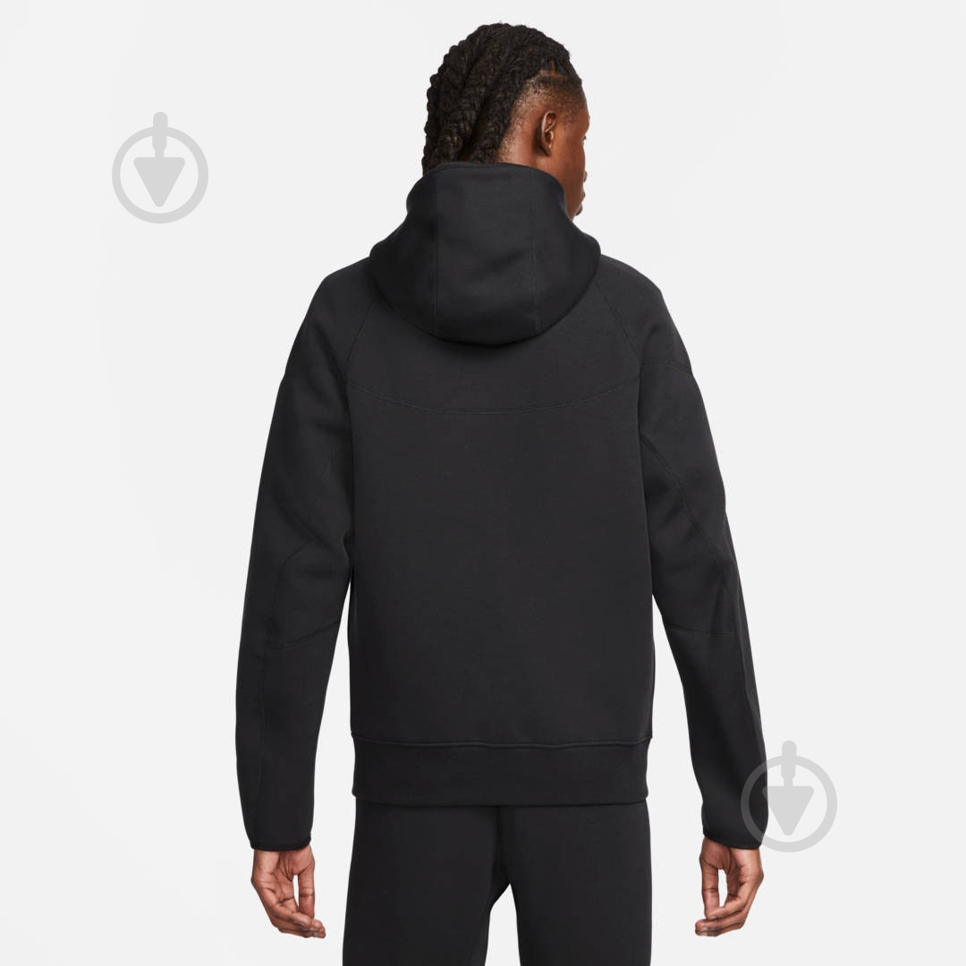 Джемпер Nike M NK TCH FLC FZ WR HOODIE FB7921-010 р.2XL черный - фото 2