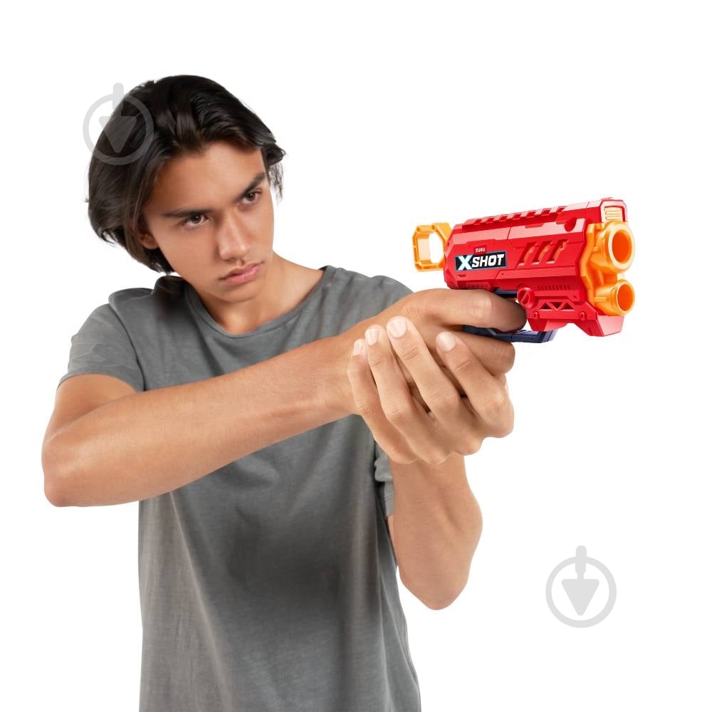 Швидкострільний бластер Zuru X-Shot Excel Micro 2.0 Color Card (8 патронів) 36726TQ1R - фото 5 Швидкострільний бластер Zuru X-Shot Excel Micro 2.0 Color Card (8 патронів) 36726TQ1R - фото 5