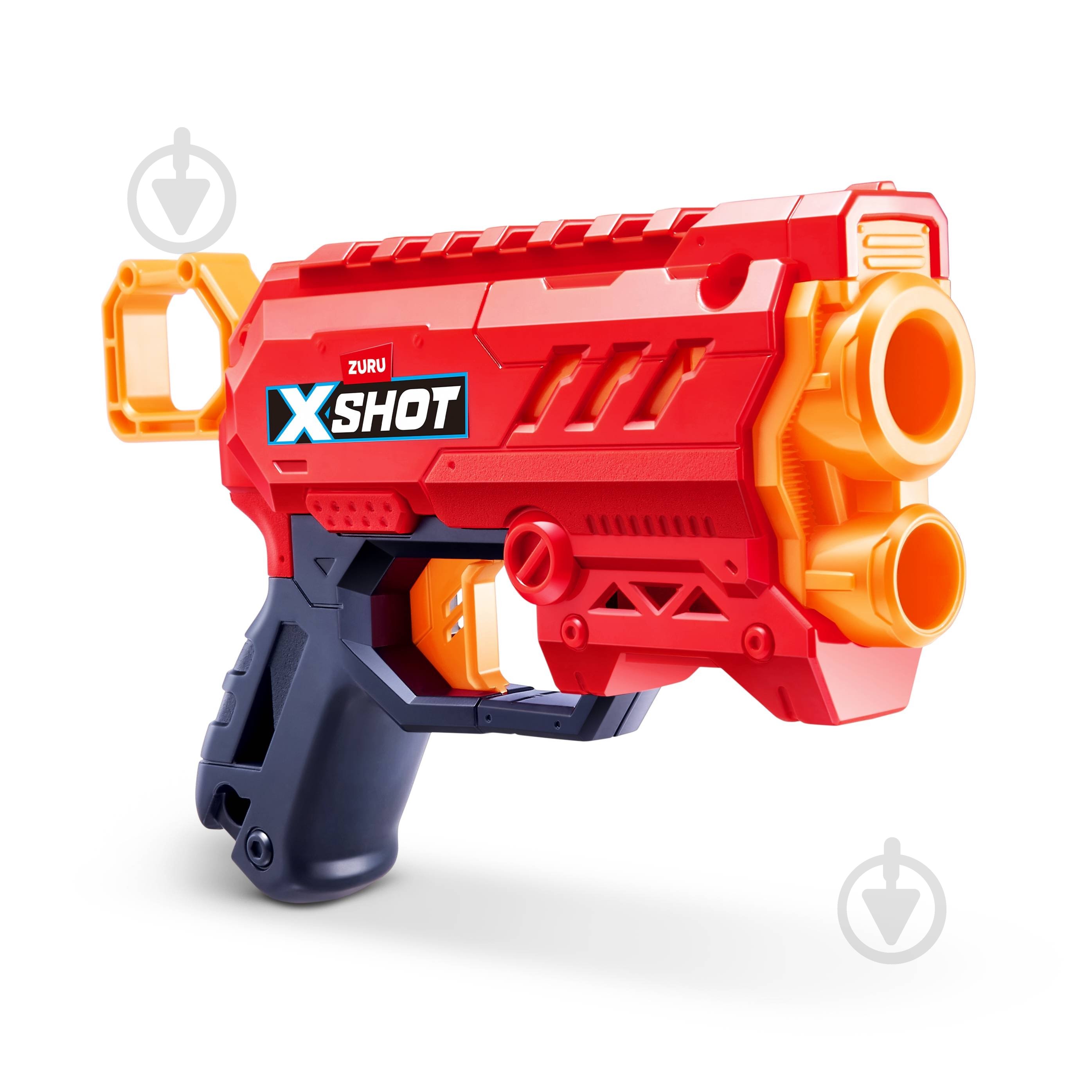 Швидкострільний бластер Zuru X-Shot Excel Micro 2.0 Color Card (8 патронів) 36726TQ1R - фото 3 Швидкострільний бластер Zuru X-Shot Excel Micro 2.0 Color Card (8 патронів) 36726TQ1R - фото 3