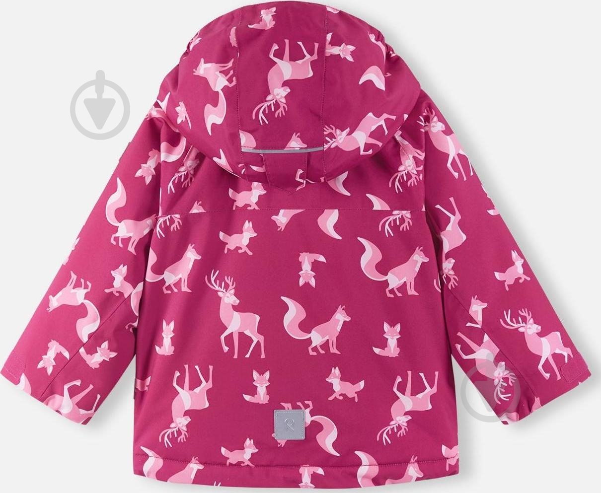 Куртка для девочек Reima Parkkila р.80 розовый 5100396B-4822 - фото 2