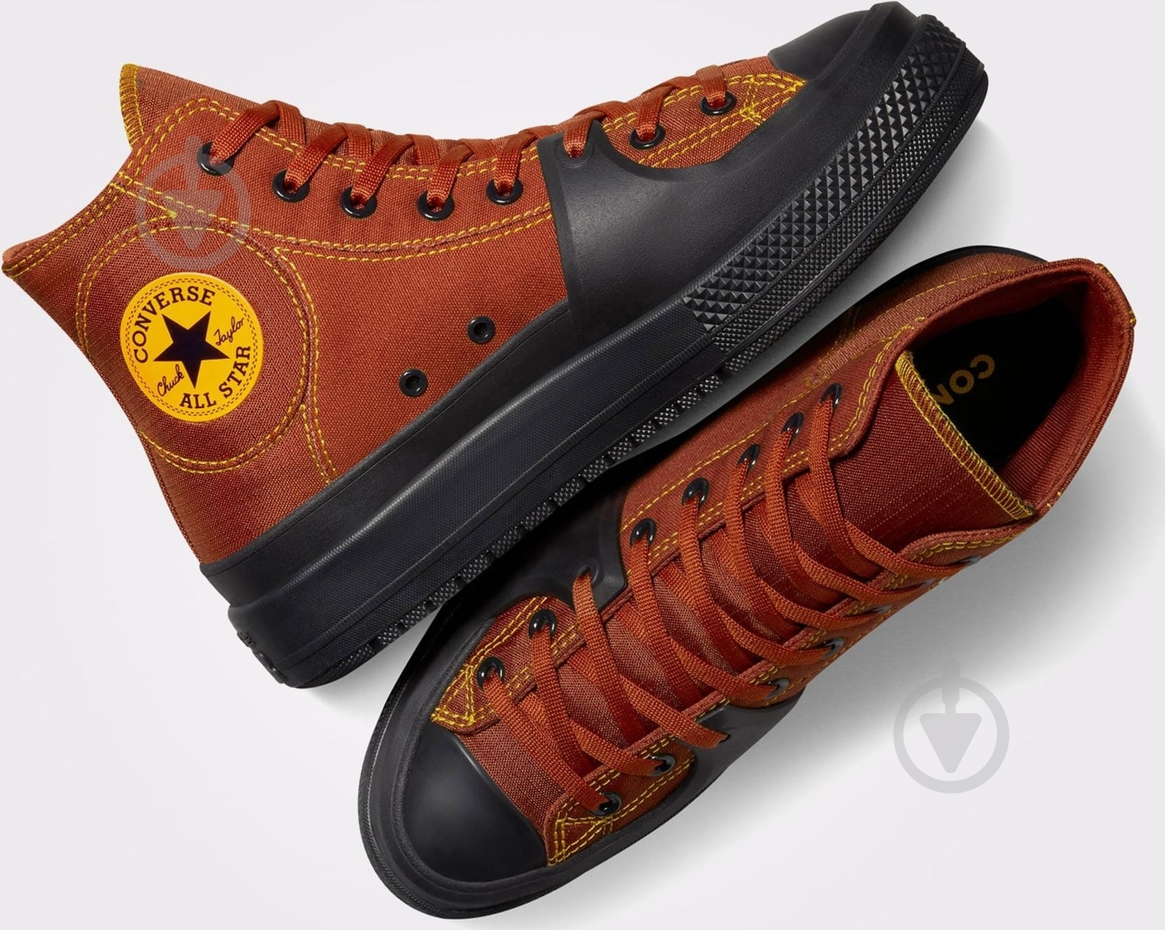 Кеды Converse CTAS CONSTRUCT HI A04527C-276 р.44,5 коричневый - фото 2 Кеды Converse CTAS CONSTRUCT HI A04527C-276 р.44,5 коричневый - фото 2