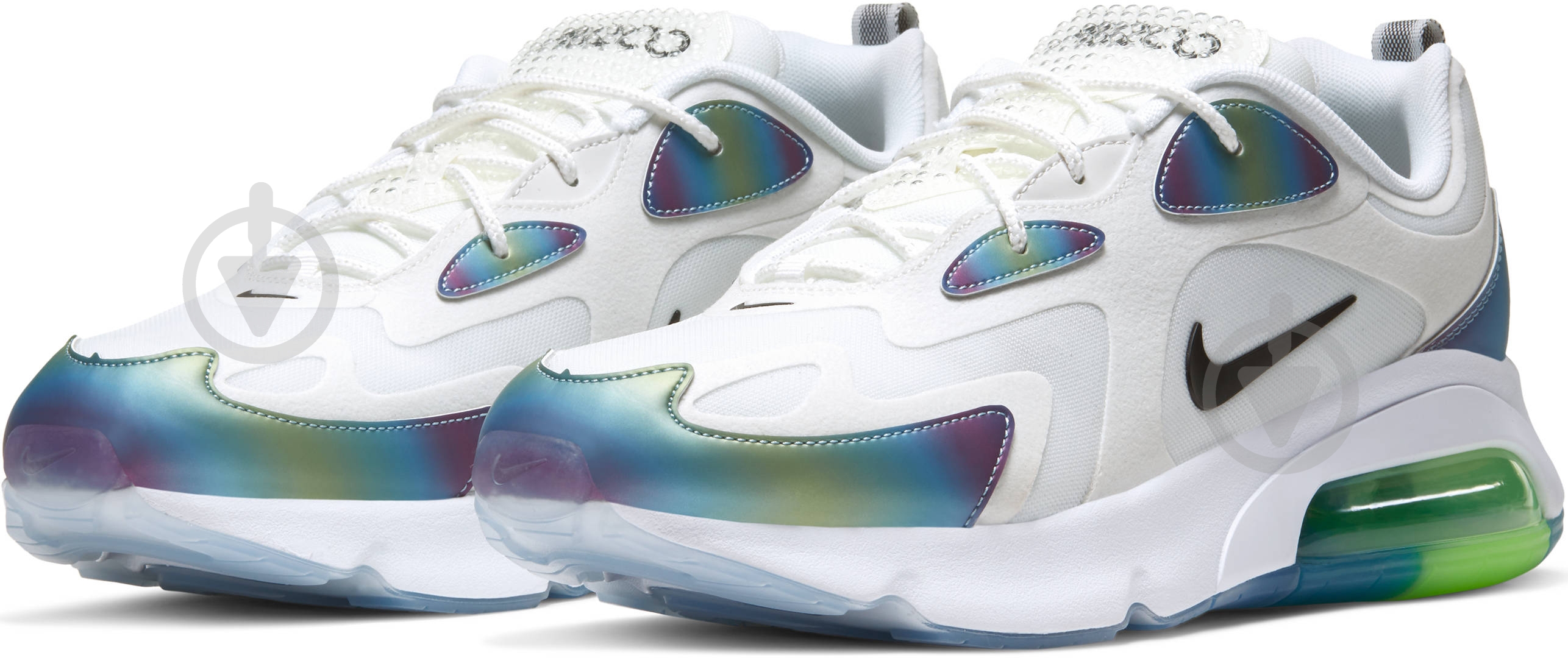 Кроссовки мужские демисезонные Nike AIR MAX 200 CT5062-100 р.44,5 белые - фото 1