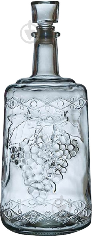 Бутылка для вина GlassGo Традиция 1.5 л прозрачная - фото 1 Бутылка для вина GlassGo Традиция 1.5 л прозрачная - фото 1