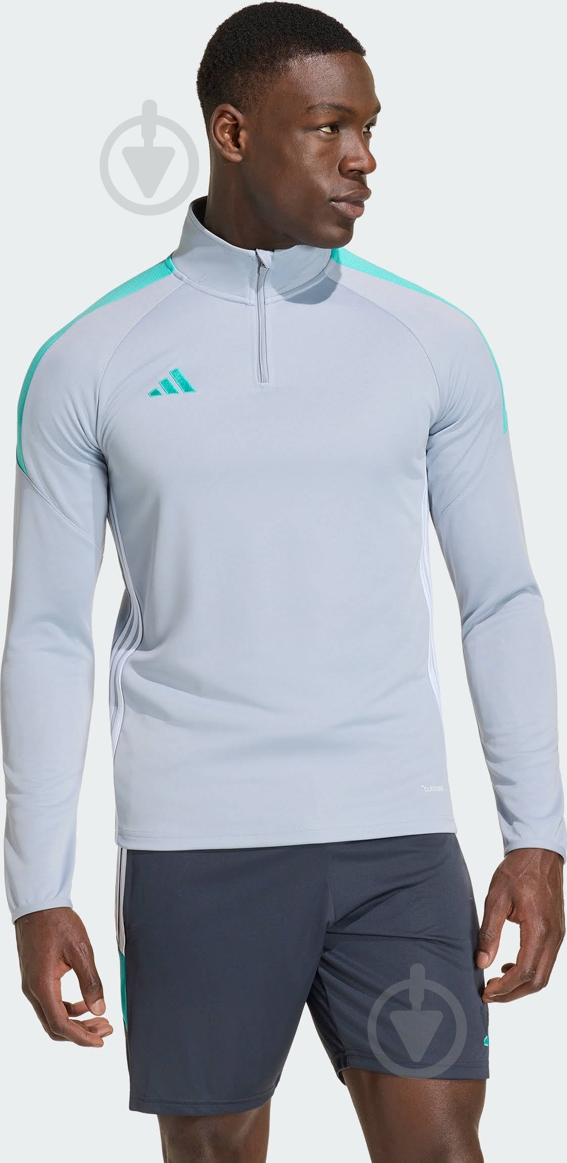 Джемпер Adidas TIRO ES TOP KR3005 р.L серый - фото 1