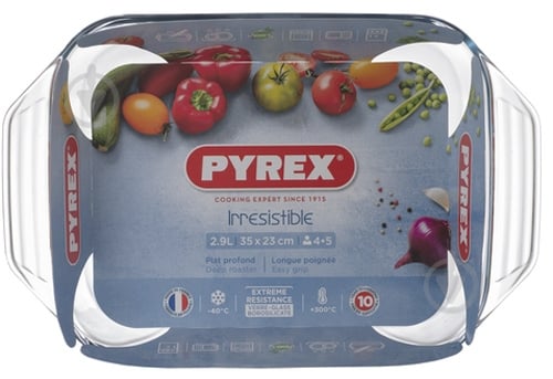 Форма для выпекания Pyrex 2,9 л Irresistible 408B000 - фото 3