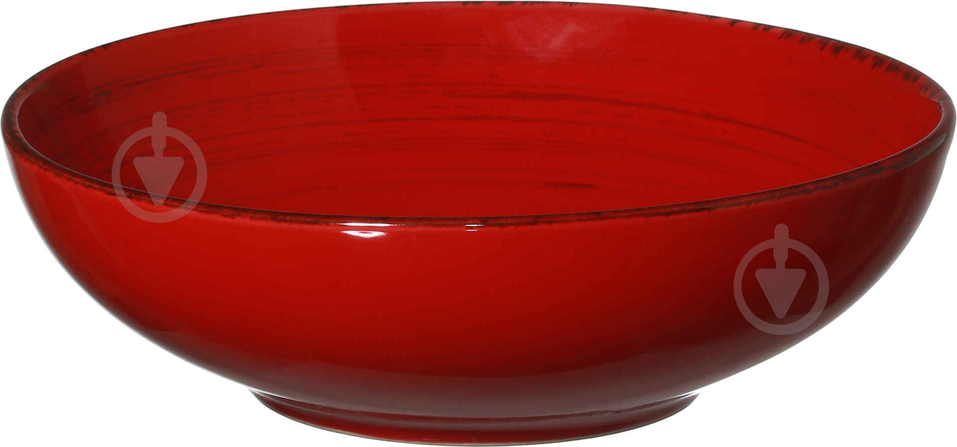 Тарелка для супа Bella Vita Antique red 18 см - фото 2