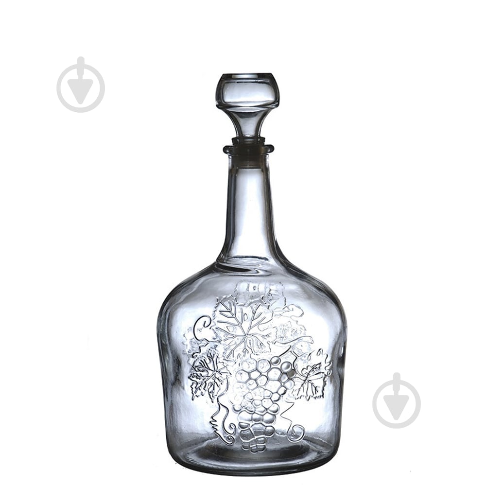 Бутылка для вина GlassGo Фуфырёк 1.5 л прозрачная - фото 1
