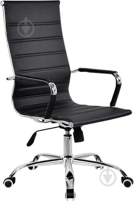 Кресло GT Racer B-2008 черный - фото 1