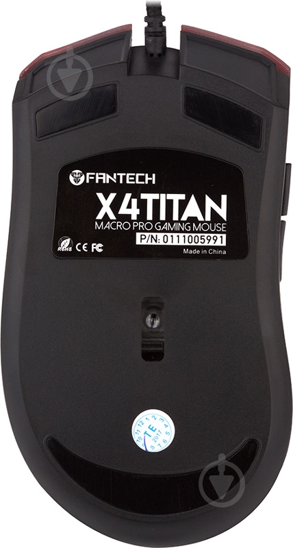 Мышь Fantech Titan X4 red - фото 5