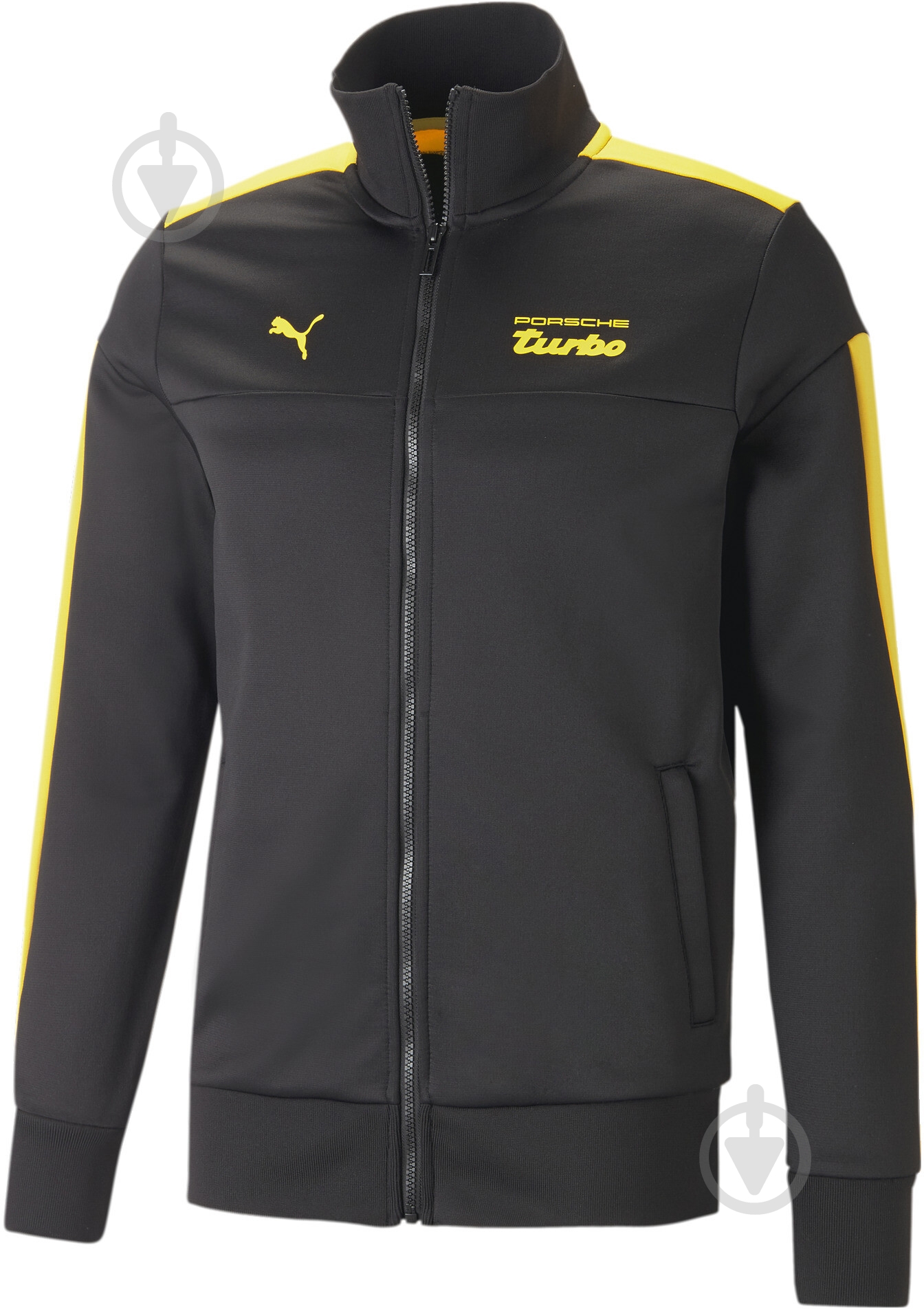 Джемпер Puma PL MT7 TRACK JACKET 53822801 р. L черный - фото 1