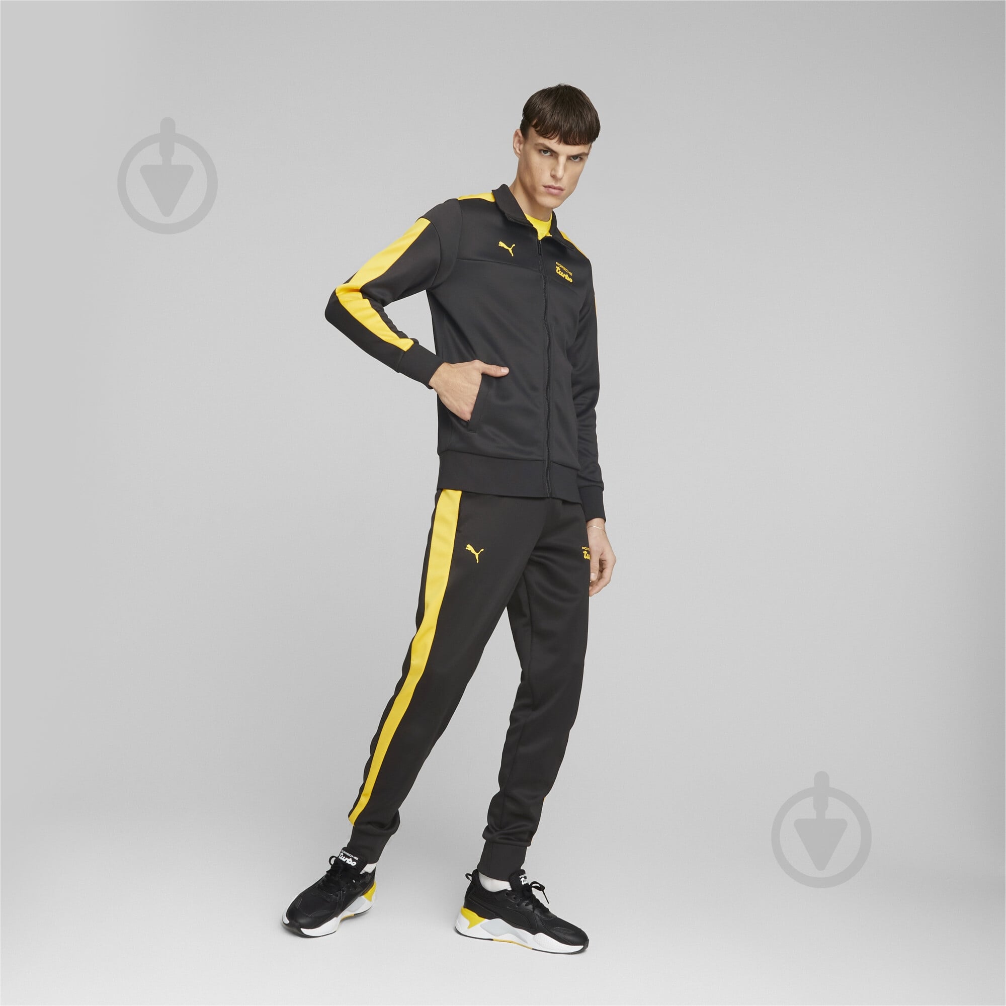 Джемпер Puma PL MT7 TRACK JACKET 53822801 р. L черный - фото 4