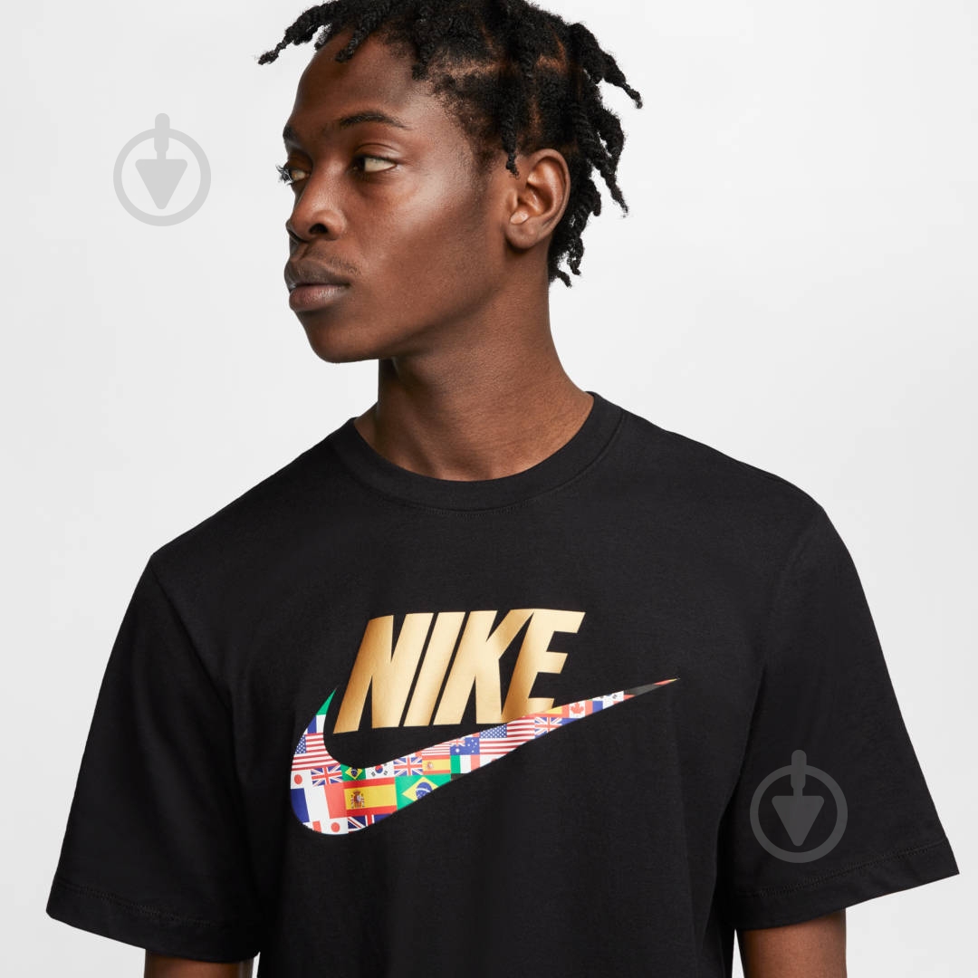 Футболка Nike M NSW TEE PREHEAT HBR CT6550-010 р.S черный - фото 6