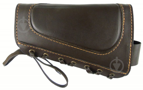 Патронташ Медан НВП кожаный открытый на приклад на 6 патронов 12 калибра - фото 2 Патронташ Медан НВП кожаный открытый на приклад на 6 патронов 12 калибра - фото 2