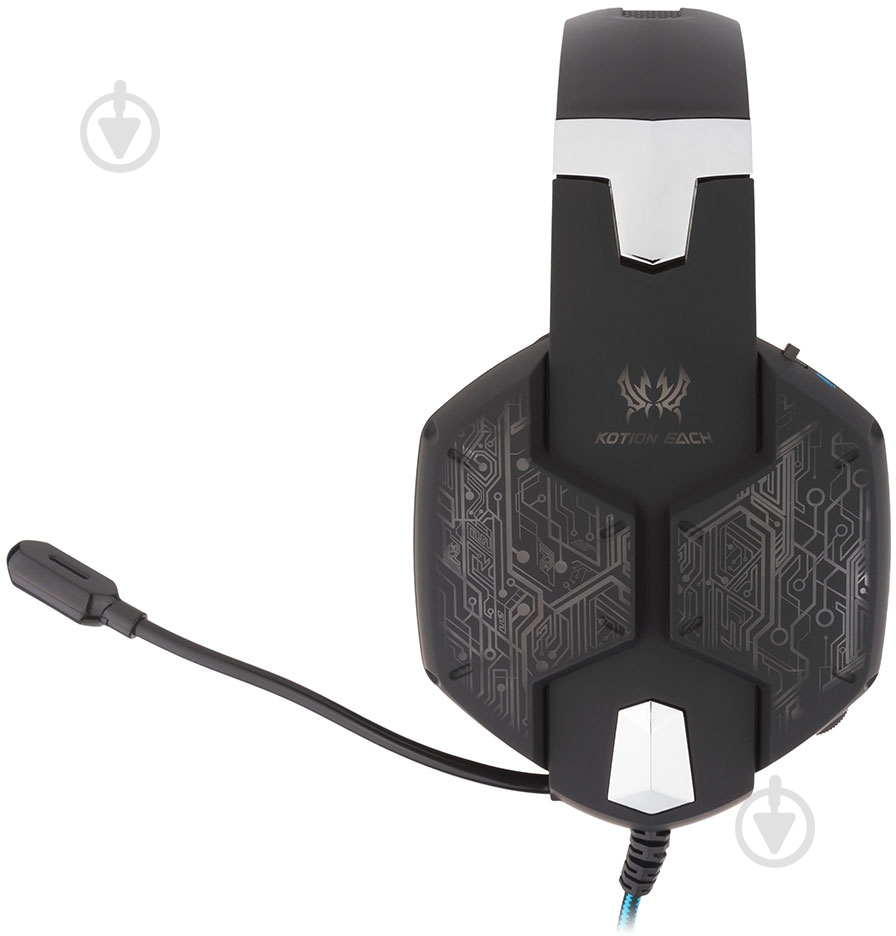 Гарнитура Kotion Each G1000 black/blue - фото 2