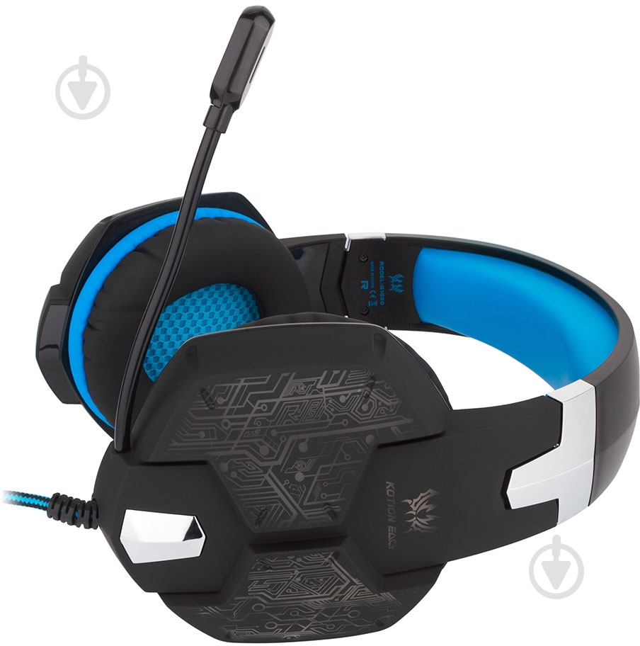 Гарнитура Kotion Each G1000 black/blue - фото 3