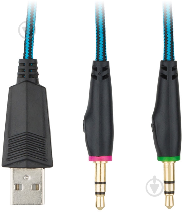 Гарнитура Kotion Each G1000 black/blue - фото 4
