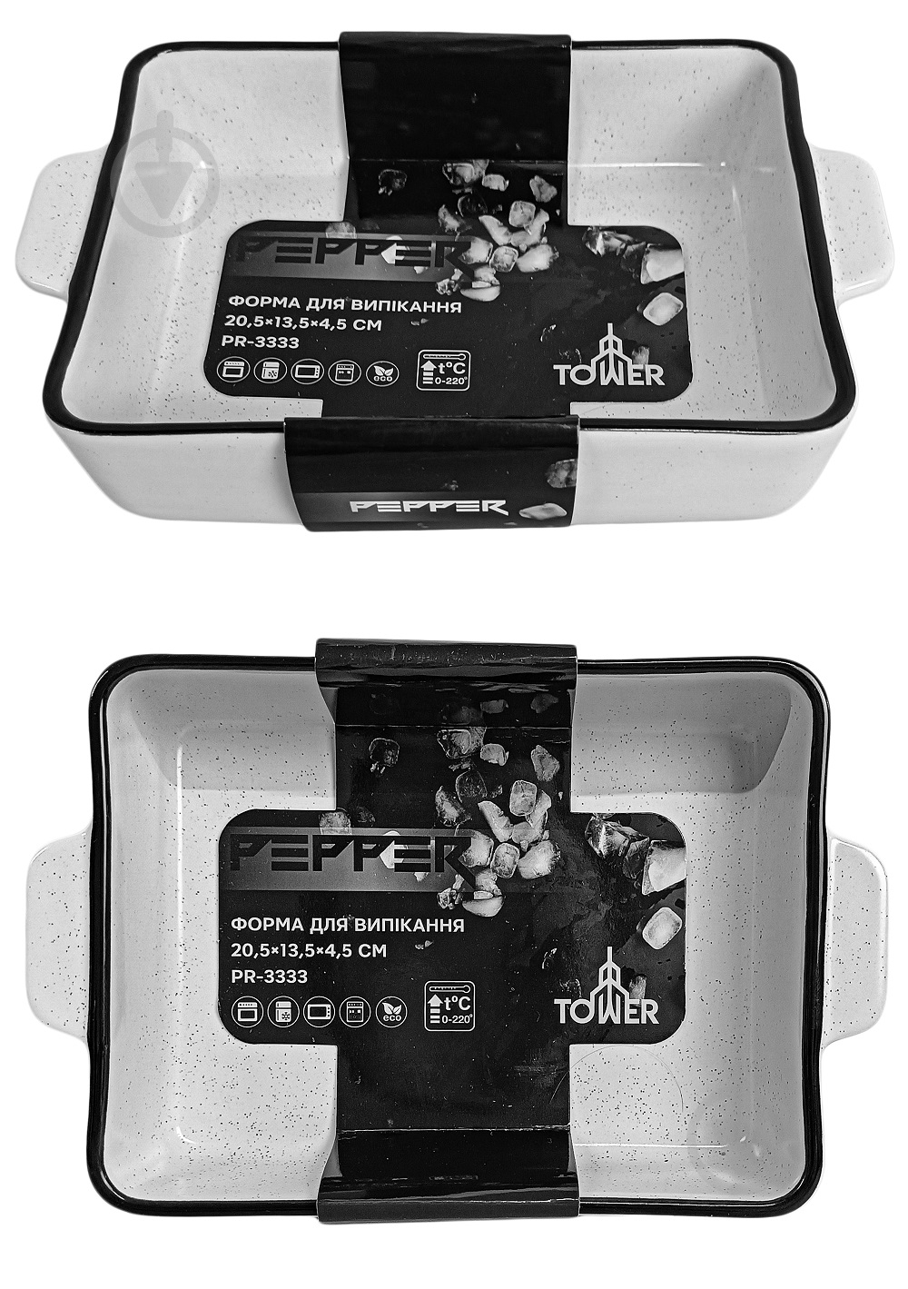 Форма Pepper 20,5х13,5х4,5 см, Tower, керамика - фото 2