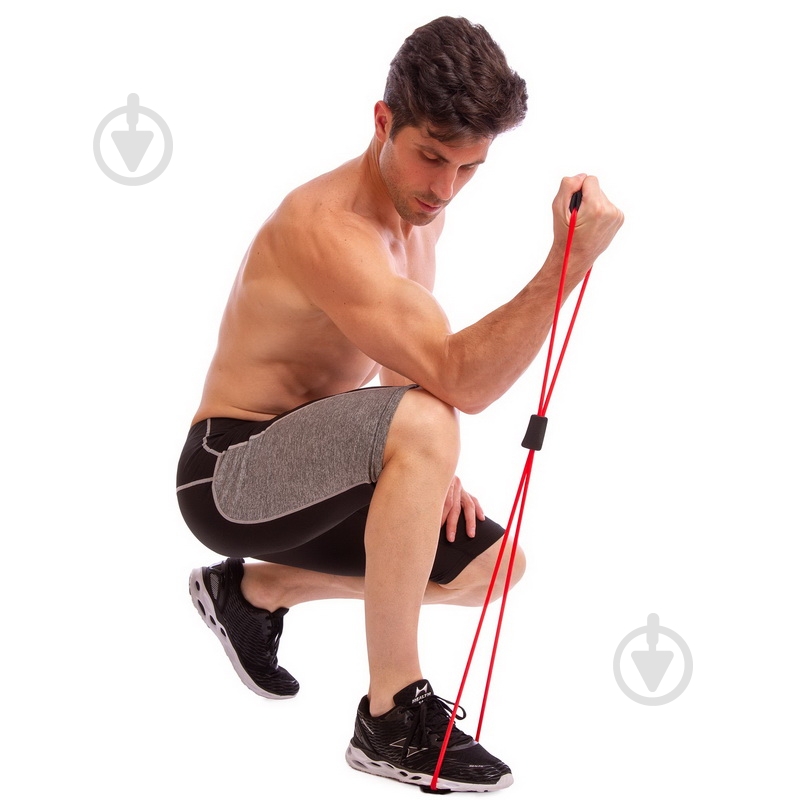 Эспандер трубчатый EasyFit восьмерка (EF-3947) - фото 3