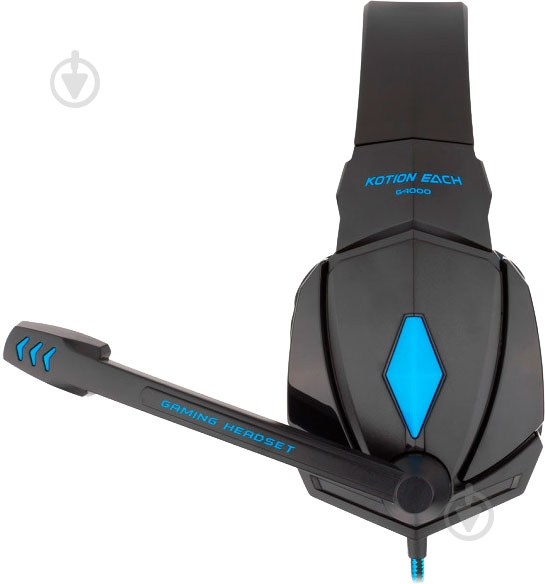 Гарнитура Kotion Each G4000 black/blue - фото 2