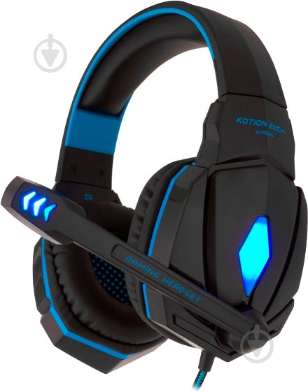 Гарнитура Kotion Each G4000 black/blue - фото 1