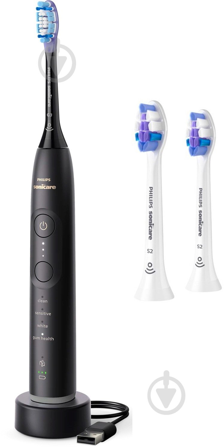 Набір Philips Series 7100 електрична зубна щітка HX7421/01 + насадки HX6052/87 - фото 1