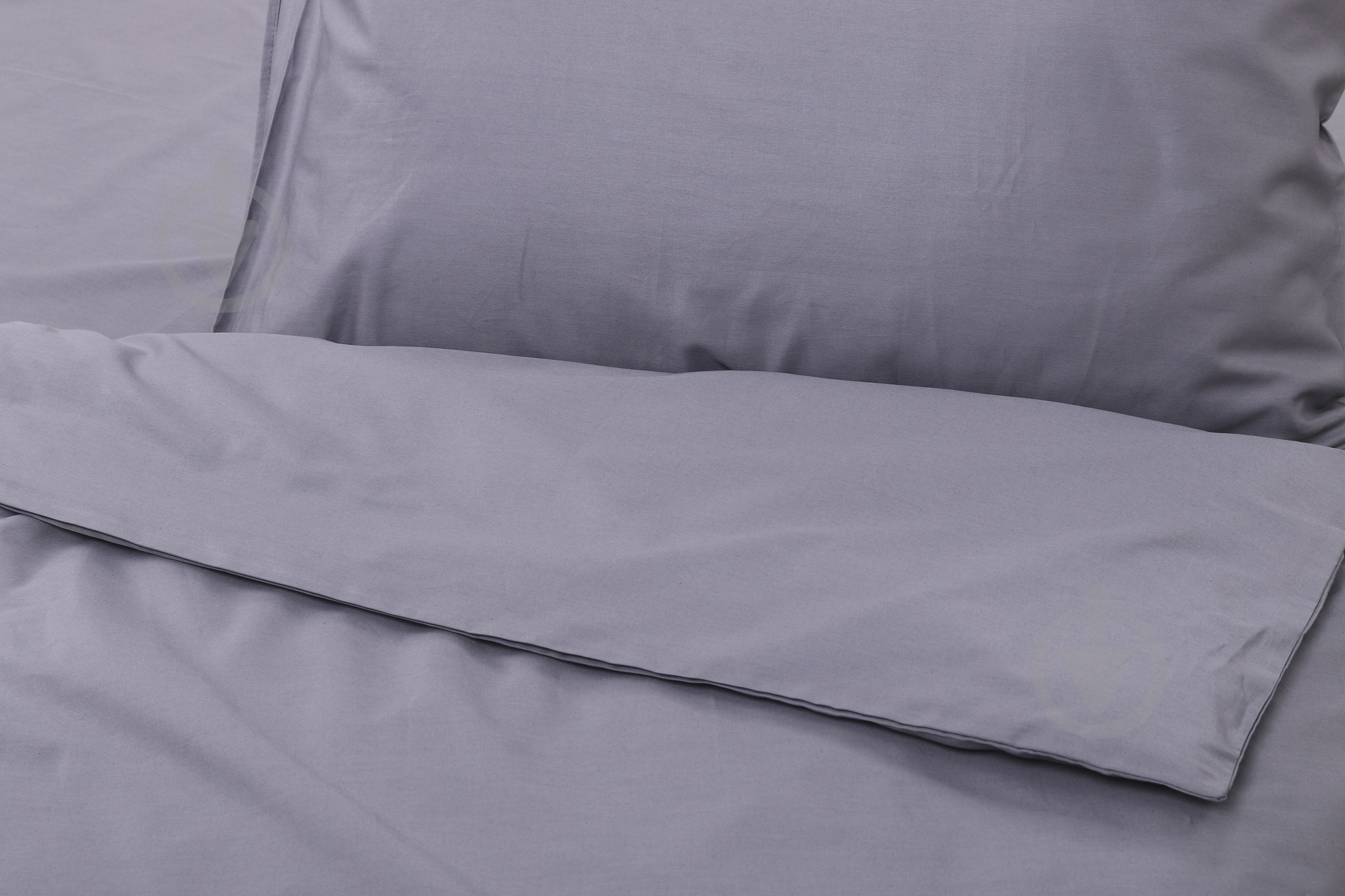 Пододеяльник 2.0 200x220 см темно-серый La Nuit - фото 1