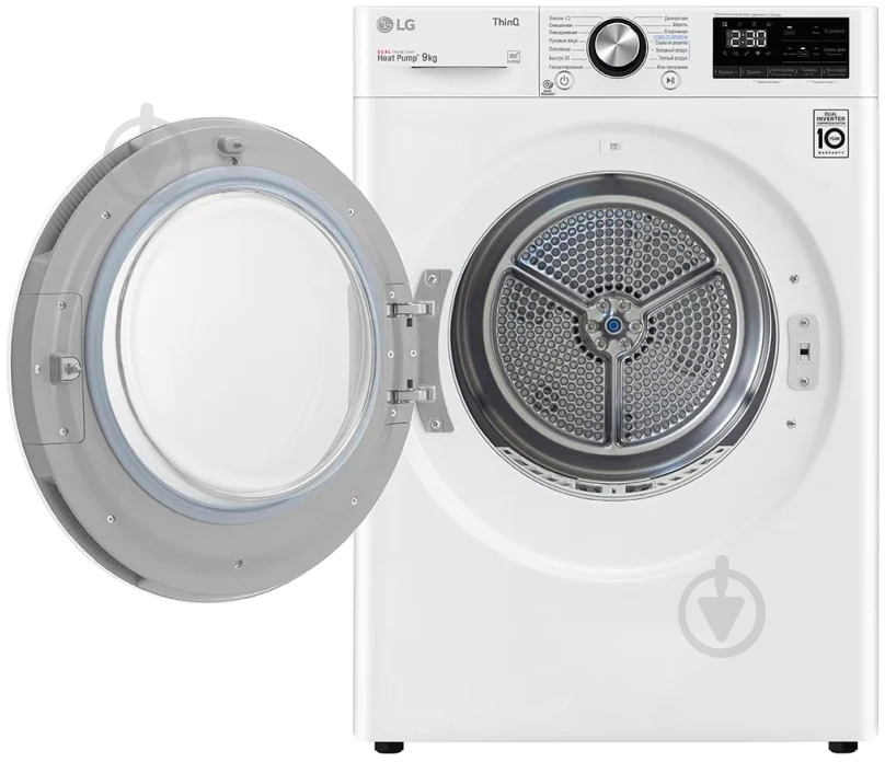 Сушильна машина LG DC90V9V9W - фото 7 Сушильна машина LG DC90V9V9W - фото 7