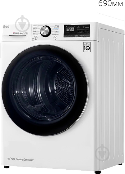 Сушильна машина LG DC90V9V9W - фото 21 Сушильна машина LG DC90V9V9W - фото 21