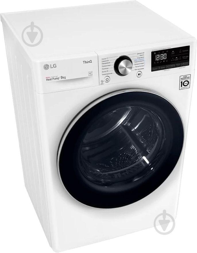 Сушильна машина LG DC90V9V9W - фото 5 Сушильна машина LG DC90V9V9W - фото 5