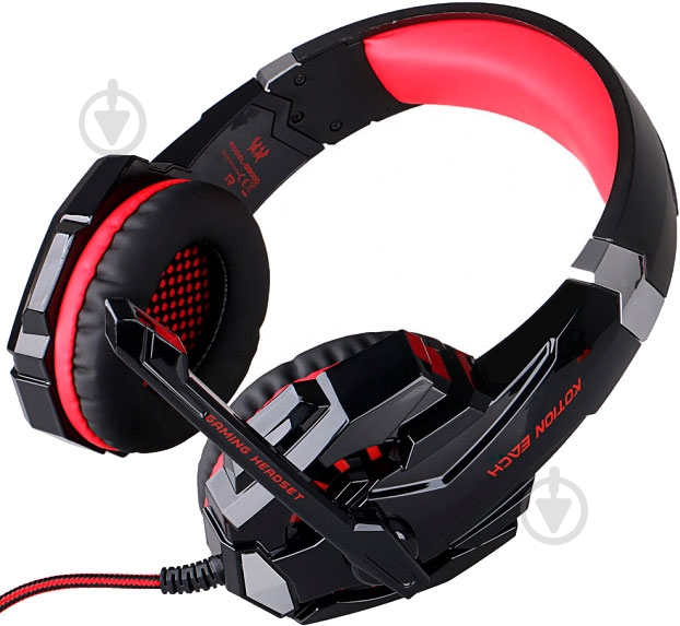 Гарнитура Kotion Each G9000 black/red - фото 3