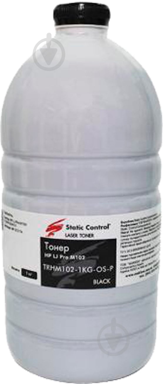 Тонер Static Control LJ Pro M102 (TRHM102-1KG-OS-P) black - фото 1