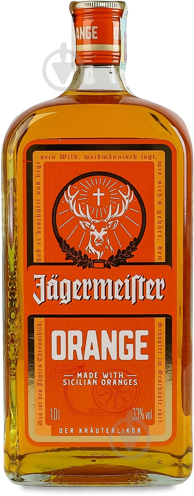 Лікер Jagermeister Orange 33% 1 л - фото 1