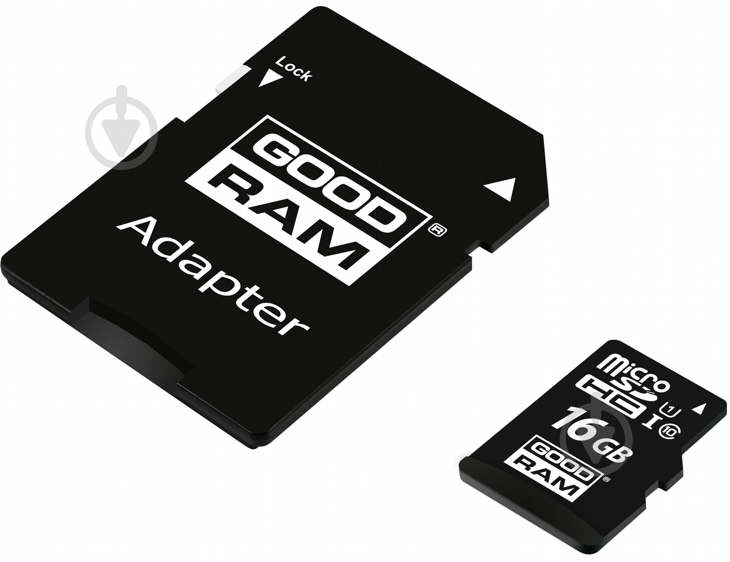 Карта пам'яті Goodram microSDHC 16 ГБ Class 10 (M1AA-0160R12) - фото 2 Карта пам'яті Goodram microSDHC 16 ГБ Class 10 (M1AA-0160R12) - фото 2