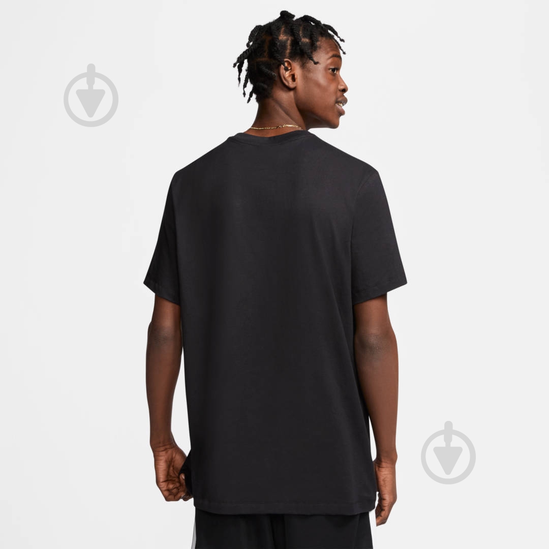 Футболка Nike M NSW TEE PREHEAT SWOOSH CT6871-010 р.M черный - фото 5