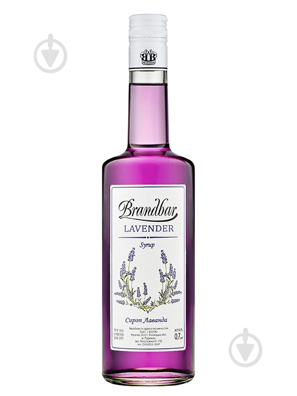 Сироп Brandbar Лаванда 0,7 л - фото 1 Сироп Brandbar Лаванда 0,7 л - фото 1