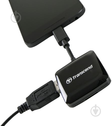 Кардридер Transcend USB-C/USB-A SD/microSD (TS-RDC2K) - фото 3 Кардридер Transcend USB-C/USB-A SD/microSD (TS-RDC2K) - фото 3