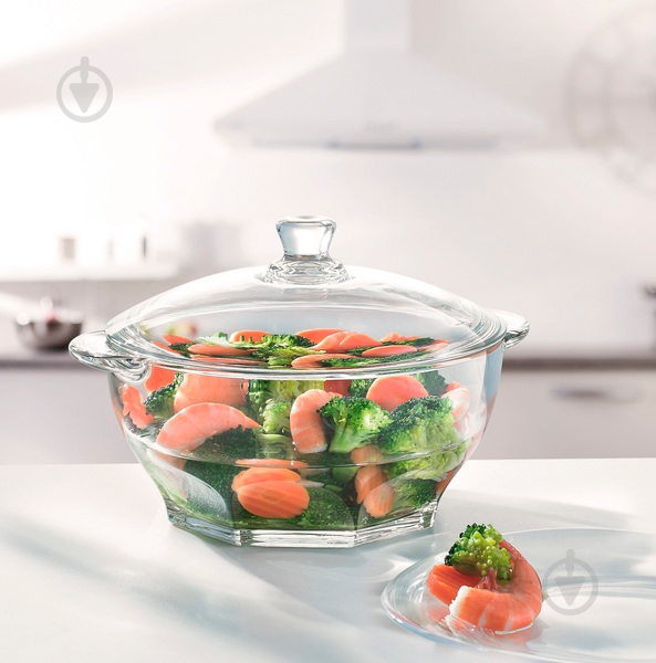 Кастрюля с крышкой Luminarc сервировочная GRANITY1,5 л (P7669) - фото 2 Кастрюля с крышкой Luminarc сервировочная GRANITY1,5 л (P7669) - фото 2