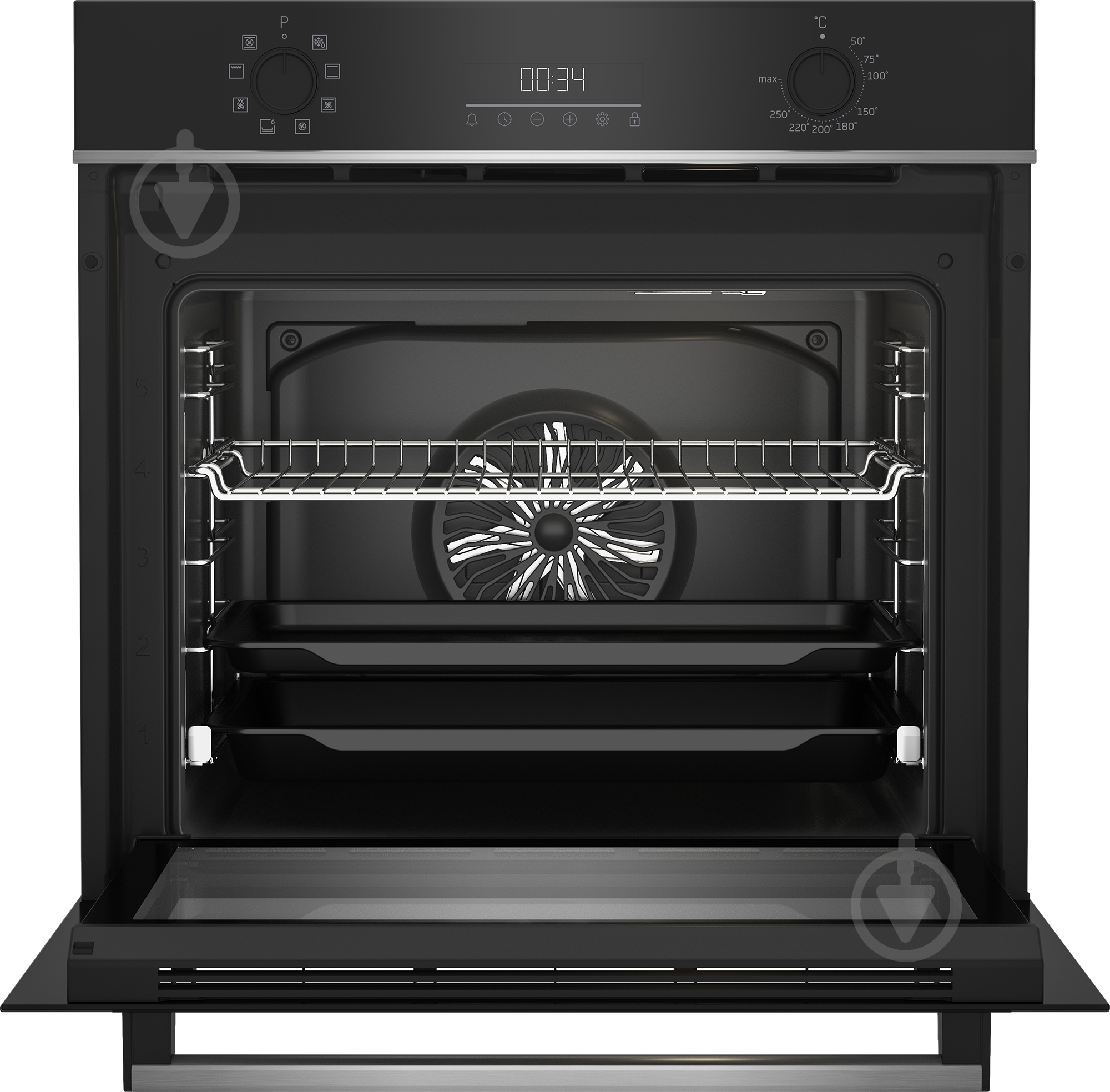 Комплект вбудовуваної техніки Beko варильна поверхня HIAW64225SB + духова шафа BBIM13300XD - фото 3