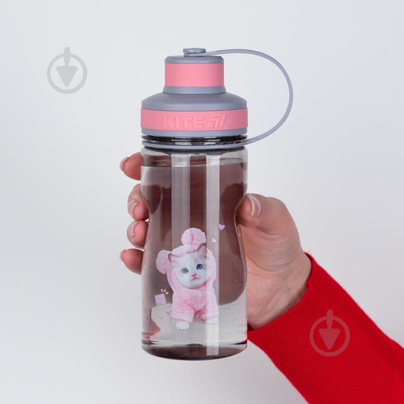 Бутылка для воды KITE Studio Pets 500 мл SP26-397 - фото 4 Бутылка для воды KITE Studio Pets 500 мл SP26-397 - фото 4