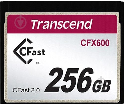 Карта памяти Transcend CFast 256GB (TS256GCFX600) - фото 1