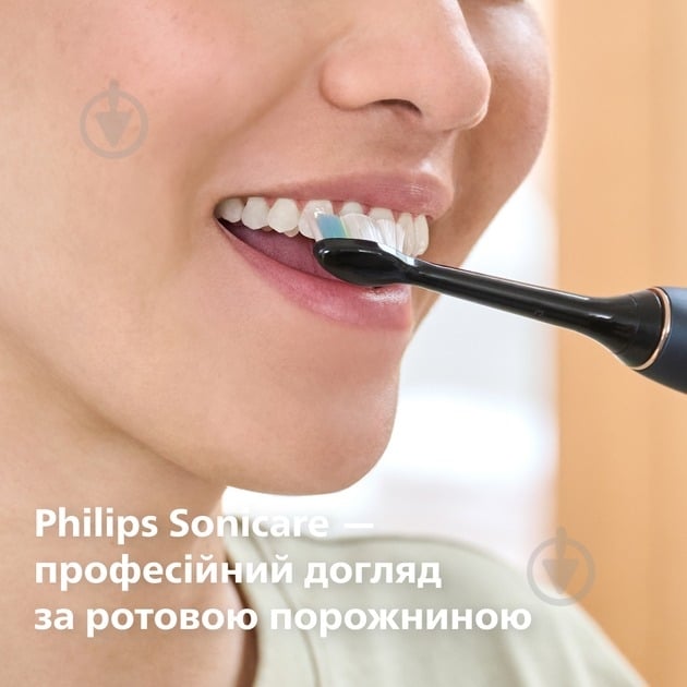 Набір Philips Series 5300 електрична зубна щітка HX7101/01 + насадки HX6062/88 - фото 17 Набір Philips Series 5300 електрична зубна щітка HX7101/01 + насадки HX6062/88 - фото 17