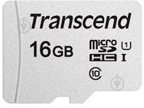 Карта памяти Transcend microSDHC 16 ГБ UHS Speed Class 1 (U1)Class 10 (TS16GUSD300S-A) - фото 2 Карта памяти Transcend microSDHC 16 ГБ UHS Speed Class 1 (U1)Class 10 (TS16GUSD300S-A) - фото 2