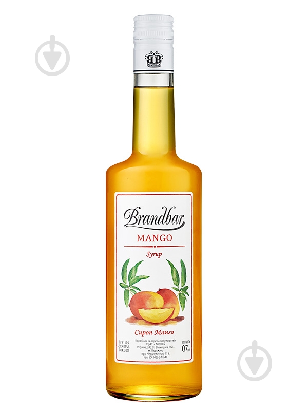 Сироп Brandbar Манго 0,7 л - фото 1