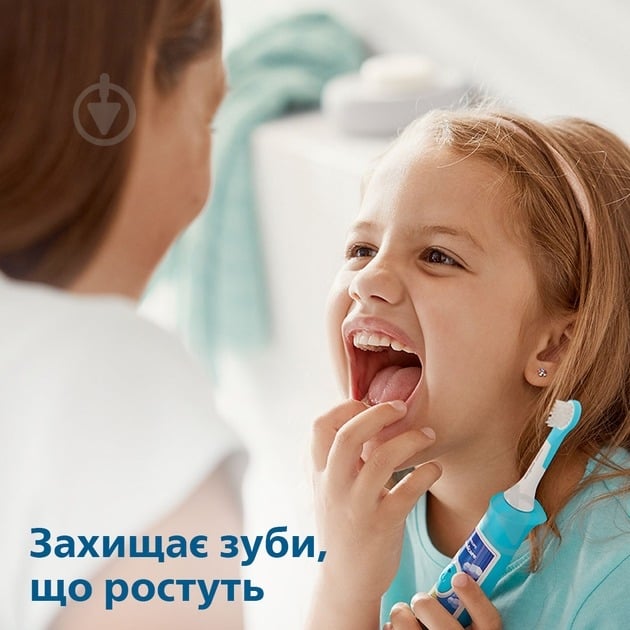 Набор Philips Sonicare For Kids электрическая зубная щетка детская HX6322/04 + насадки HX6062/87 - фото 7