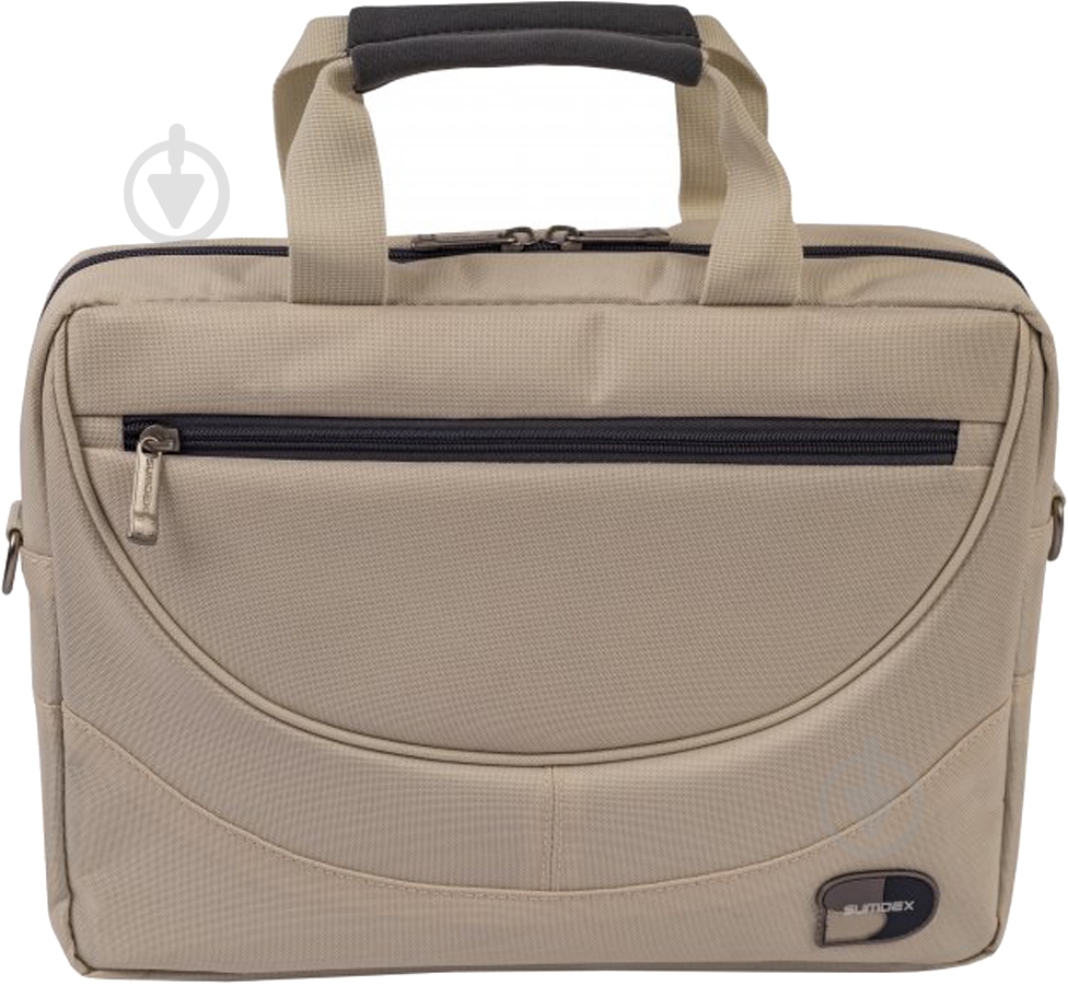 Сумка для ноутбука Sumdex 13.3" beige (PON-306CM) - фото 1 Сумка для ноутбука Sumdex 13.3" beige (PON-306CM) - фото 1